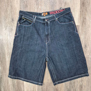 Men's Akademiks Denim‎ Shorts Size 42 Blue